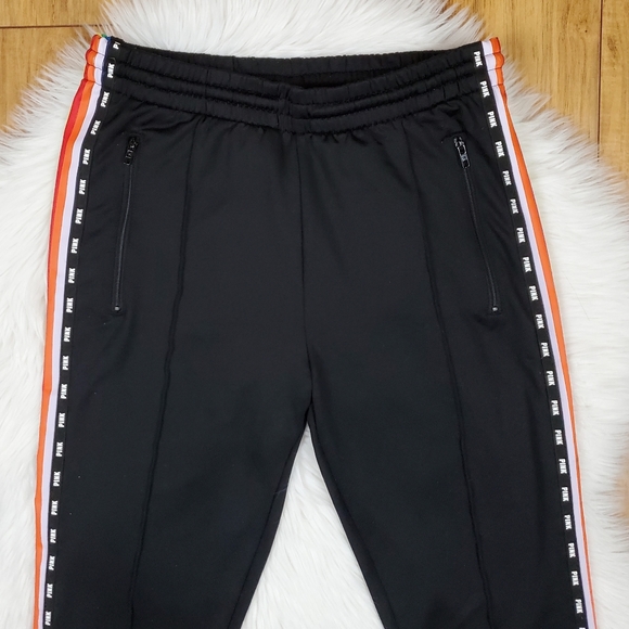VS PINK Rainbow Stripe Skinny Track Pant - Picture 3 of 15